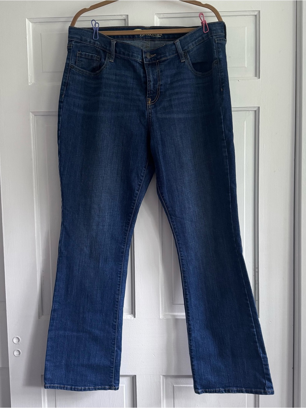 Old Navy Women’s Sweetheart Denim Blue Jean Size 16 Regular Boot Cut